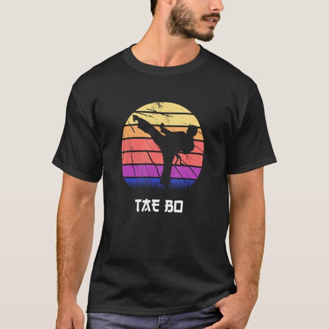 Camiseta Treinamento de Exercício Tae Bo (Frente)