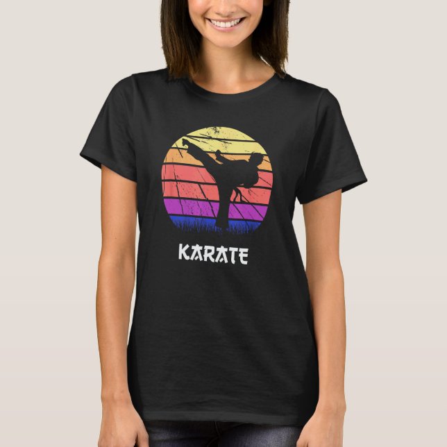 Camiseta Treinamento de Exercícios de Karatê (Frente)