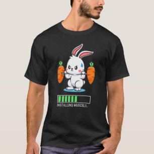 Camiseta Treinamento de força de Malhação de carregamento d