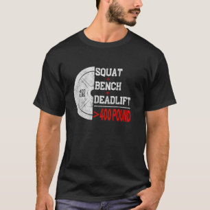 Camiseta Treinamento de Força Powerlifting Agachamento Leva