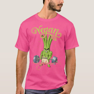 Camiseta Treinamento de Peso com Cebolinha Verde Vegan Ganh