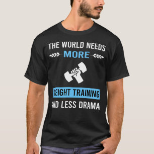 Camiseta Treinamento de Peso com Menos Drama