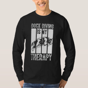 Camiseta Treinamento de Tábua de Piscina de Salto de Cão de