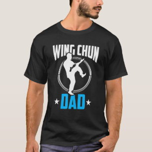Camiseta Treinamento de treinador de Pai Wing Chun Combatem