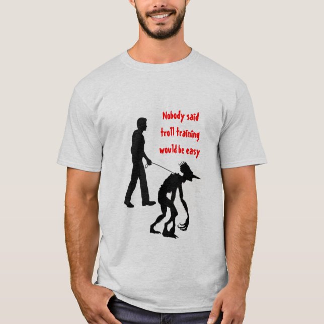 Camiseta Treinamento do troll (Frente)