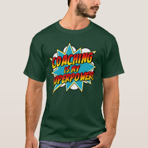 Camiseta Treinamento É Meu Superpoder Retro Cômico Treinado