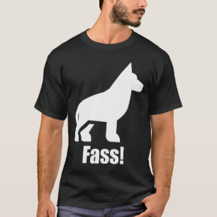 Camiseta Treinamento em cães German shepherd com ataques es