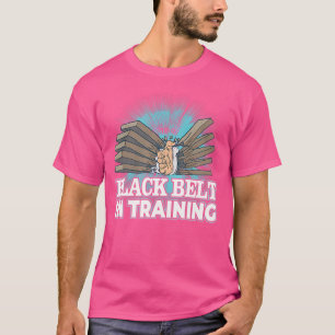 Camiseta Treinamento Em Karate Student Black Belt Em Karate