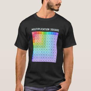 Camiseta Treinamento em Matemática em Número Quadrado Multi