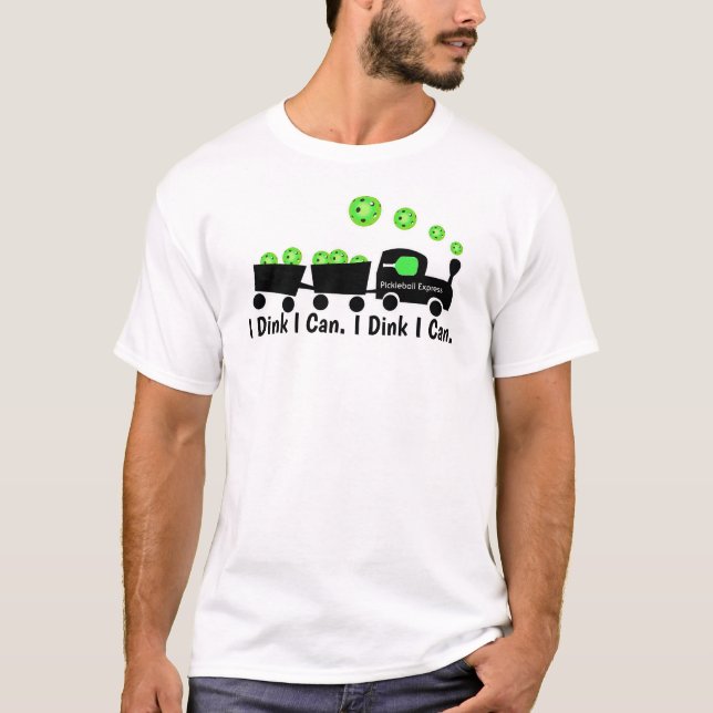 Camiseta Treinamento Em Pickleball Eu Acho Que Posso Brilha (Frente)