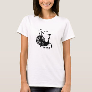 Camiseta Treinamento Engraçado Preto e Humor do Gym