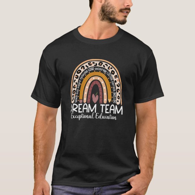Camiseta Treinamento excepcional em Arco-Íris de Arco-Íris  (Frente)