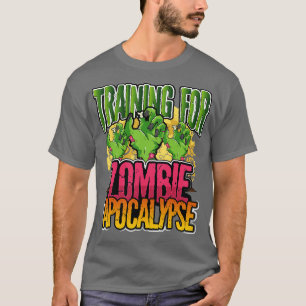 Camiseta Treinamento para Apocalipse Zombie