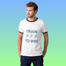 Camiseta Treinamento para ganhar exercícios motivacionais