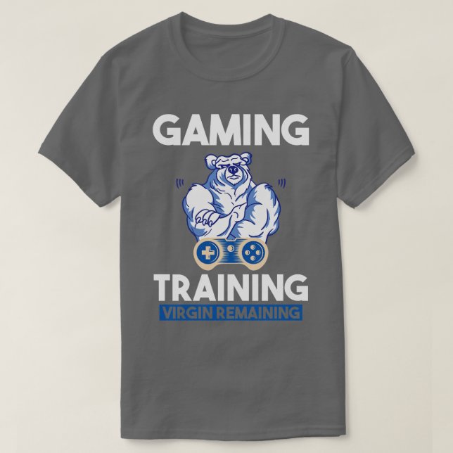 Camiseta Treinamento para jogos Virgem 1 (Frente do Design)