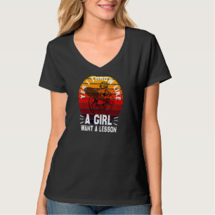 Camiseta Treinamento para Meninas Jogadoras Tênis de Esport