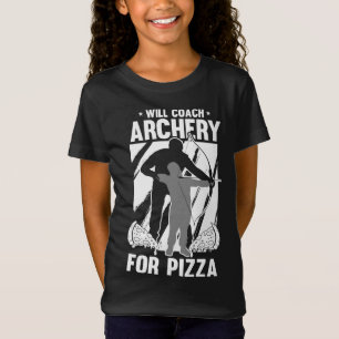 Camiseta Treinará Archery Para Pizza - Competição Archery