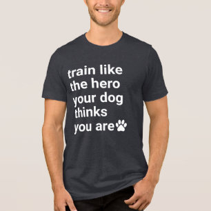 Camiseta Treine Como um Herói - WF Logo