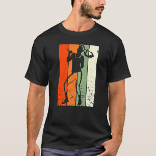 Camiseta Treino Aeróbico de Ginástica de Academia Retro Aer