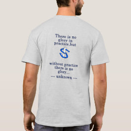 Camiseta Treino Básico de Arremesso de Ferradura na Tee com