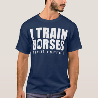 Camiseta Treino Cavalos para comer Carrots Horserainer retr