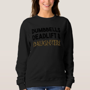 Camiseta Treino de Academia Engraçado Dia dos Pais Halteres