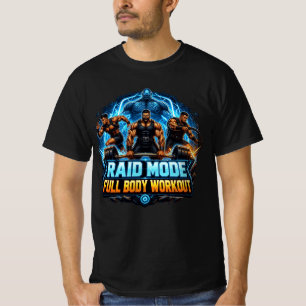 Camiseta Treino de Corpo Inteiro no Modo Raid: Motivação de