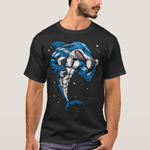 Camiseta Treino de Fitness de Tubarão