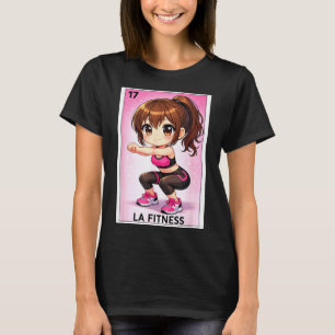 Camiseta Treino de ginásio chicana la fitness espanhola mex
