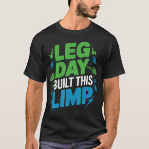 Camiseta Treino de Pernas Treinamento de Parte Inferior do