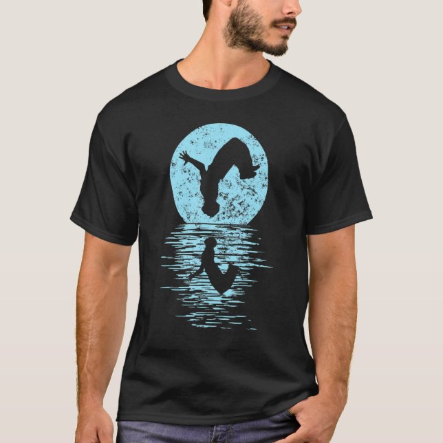 Camiseta Treino de Rua Freerunning Freestyle Acrobático Par (Frente)