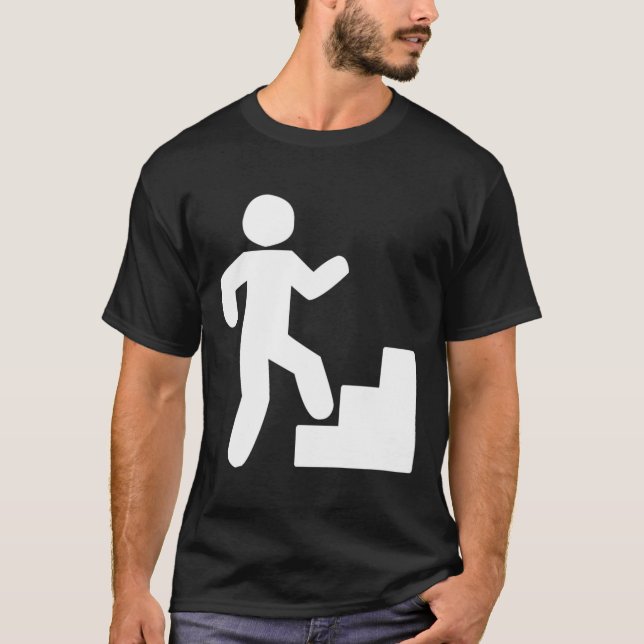 Camiseta Treino de Tributo de Subir Escadas (Frente)