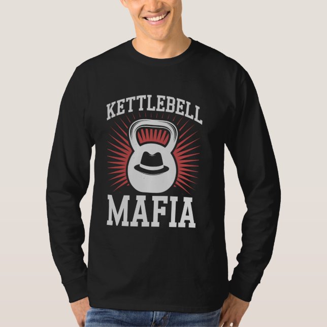 Camiseta Treinos com Kettlebell Treinamento de Força Funcio (Frente)