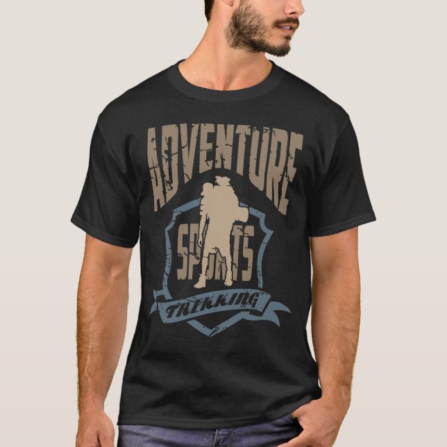 Camiseta Trekking Adventure Sports (Frente)