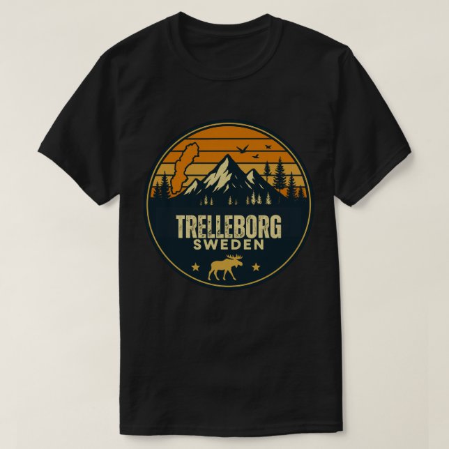Camiseta Trelleborg, Suécia Sverige (Frente do Design)