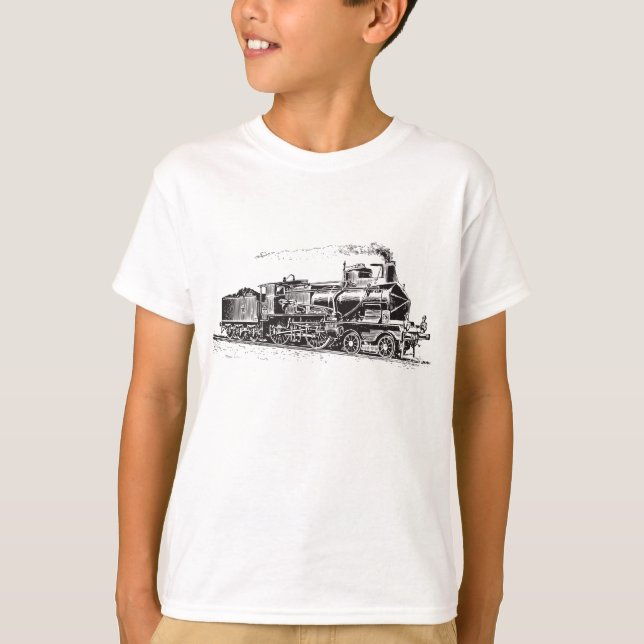 Camiseta Trem 03 - Preto (Frente)