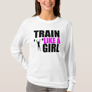 Camiseta Trem como uma menina - Hoodie da malhação das