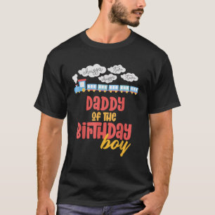Camiseta Trem de Aniversário do Papai Eu sou 2 Dois Anos de