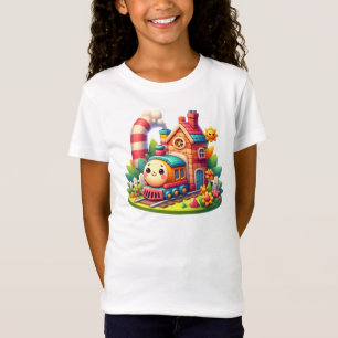 Camiseta Trem de Brinquedo para Bebê-68959
