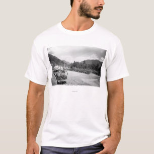 Camiseta Trem do turista do projeto de Skagit