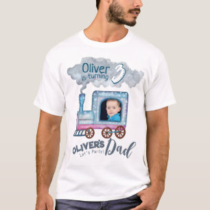 Camiseta Trem Ferroviário — O tema dos aniversários