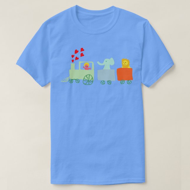 Camiseta trem infantil (Frente do Design)