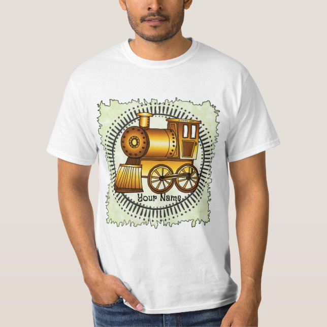 Camiseta Trem Laranja (Frente)