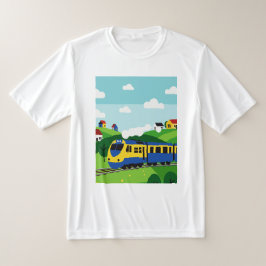 Camiseta Trem nas montanhas
