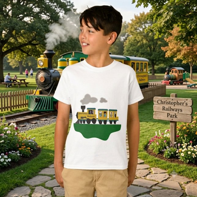 Camiseta Trem Personalizável (Criador carregado)