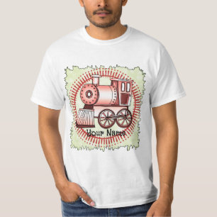 Camiseta Trem Rosa