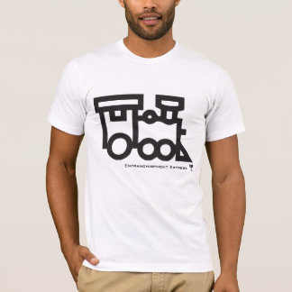 Camiseta trem, vidro, Enfranchisement expresso -