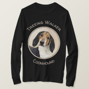 Camiseta Tremendo a pintura de Walker Coonhound - Arte Orig