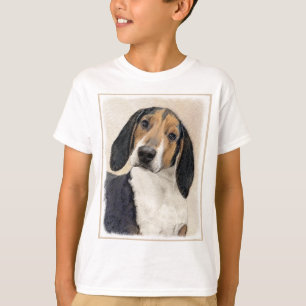 Camiseta Tremendo a pintura de Walker Coonhound - Arte Orig