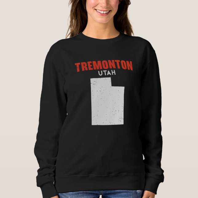 Camiseta Tremonton Utah USA State America Travel Utahan   (Frente)